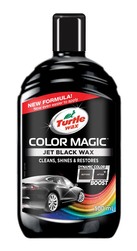 Turtle wax color magic jet black polish